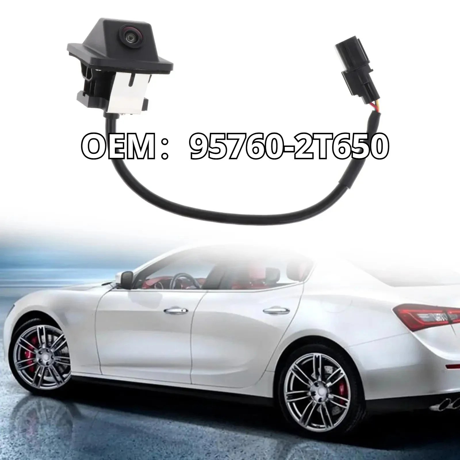 Car Rear View Reversing Parking Camera 95760-2T650 For Kia For Optima 14-2016 Black Rear View Parking PDC Camera