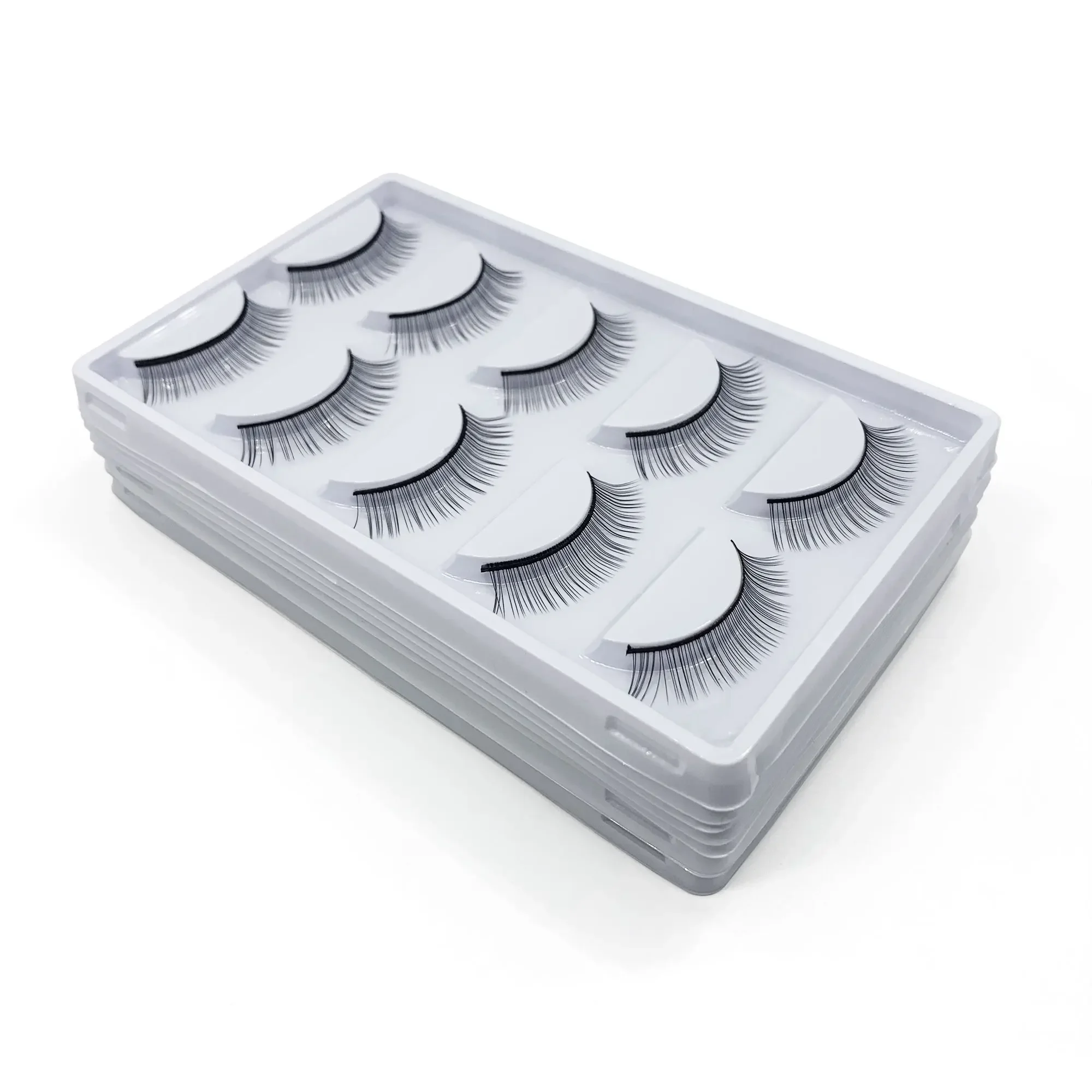 5/15/20 cajas de pestañas de entrenamiento para principiantes, pestañas postizas para practicar pestañas de visón, tira de pestañas individuales, herramientas de extensión de pestañas