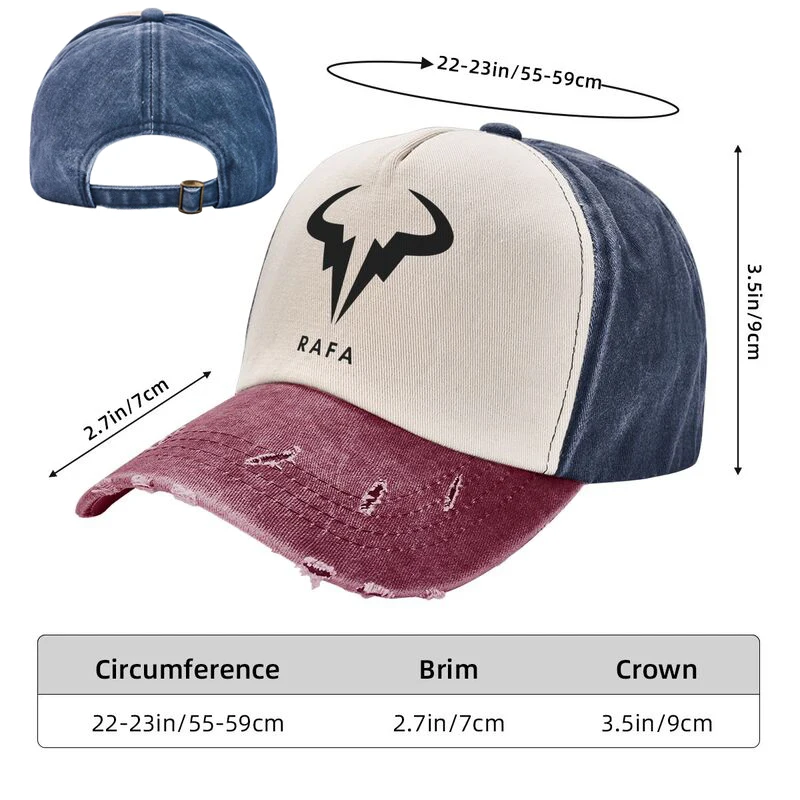 2023 New Best Seller Rafa Nadal Logo Baseball Caps Men Women Headwear Formal Activities Hats Cap