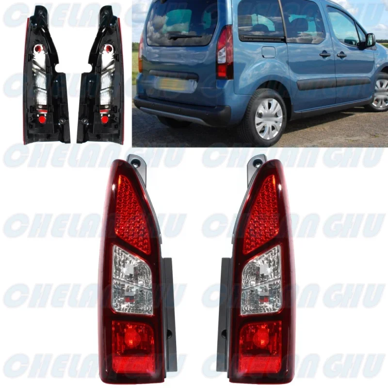 

For Citroen Berlingo Multispace Estate 2008 2009 2010 2011 2012 2013 2014 2015 2016 2017 2018 1 Pair Tail Light Rear Lamp