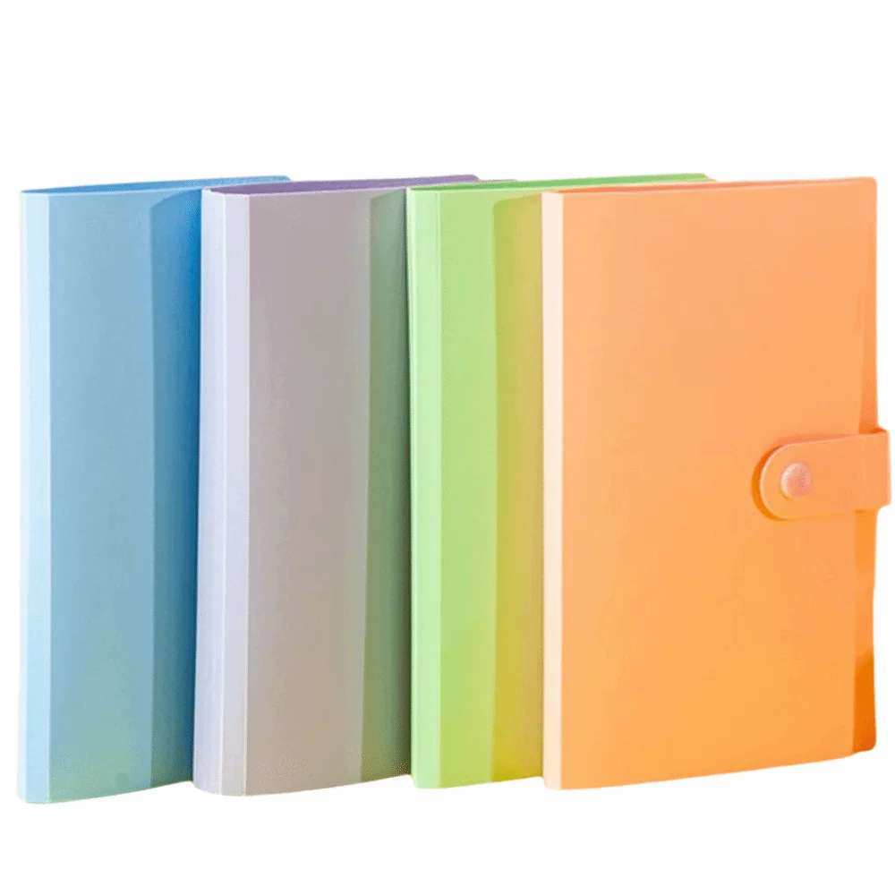 100 Sheets Paper Currency Collection Book Save Money Large Capacity Coin Collection Book PU Reusable Banknote Collection Book