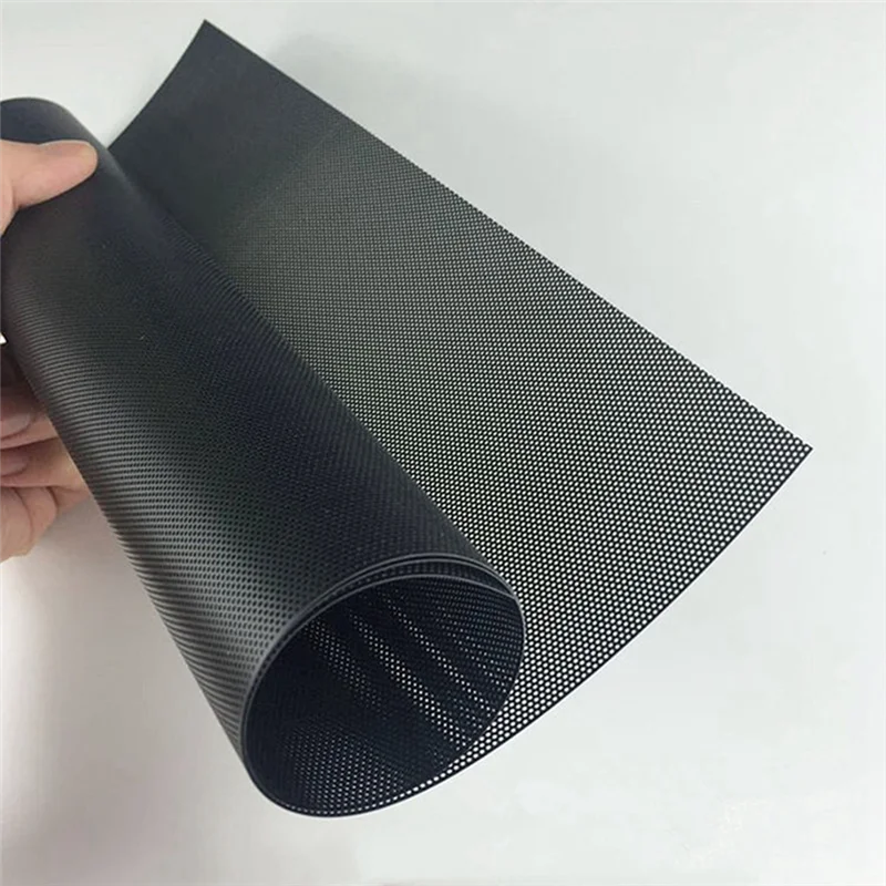 Popular 1M Dustproof Computer Mesh Pvc Net Cover Guard for Speaker Fan Cooler Case Chassis Dust Filter Network 0.3Mm Thick