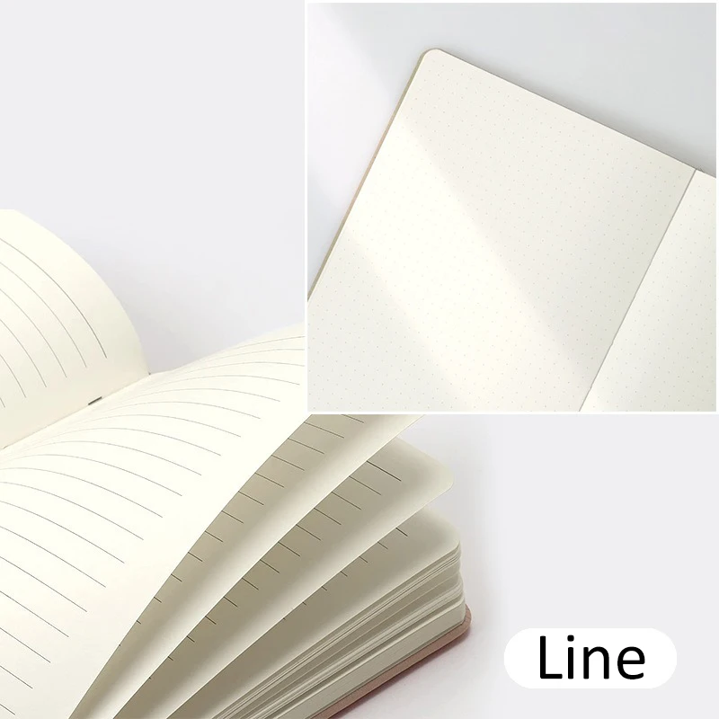 A5 Notepad Sketchbook 160 Sheets Line Notebook Not Drop Pages Notebooks and Journals