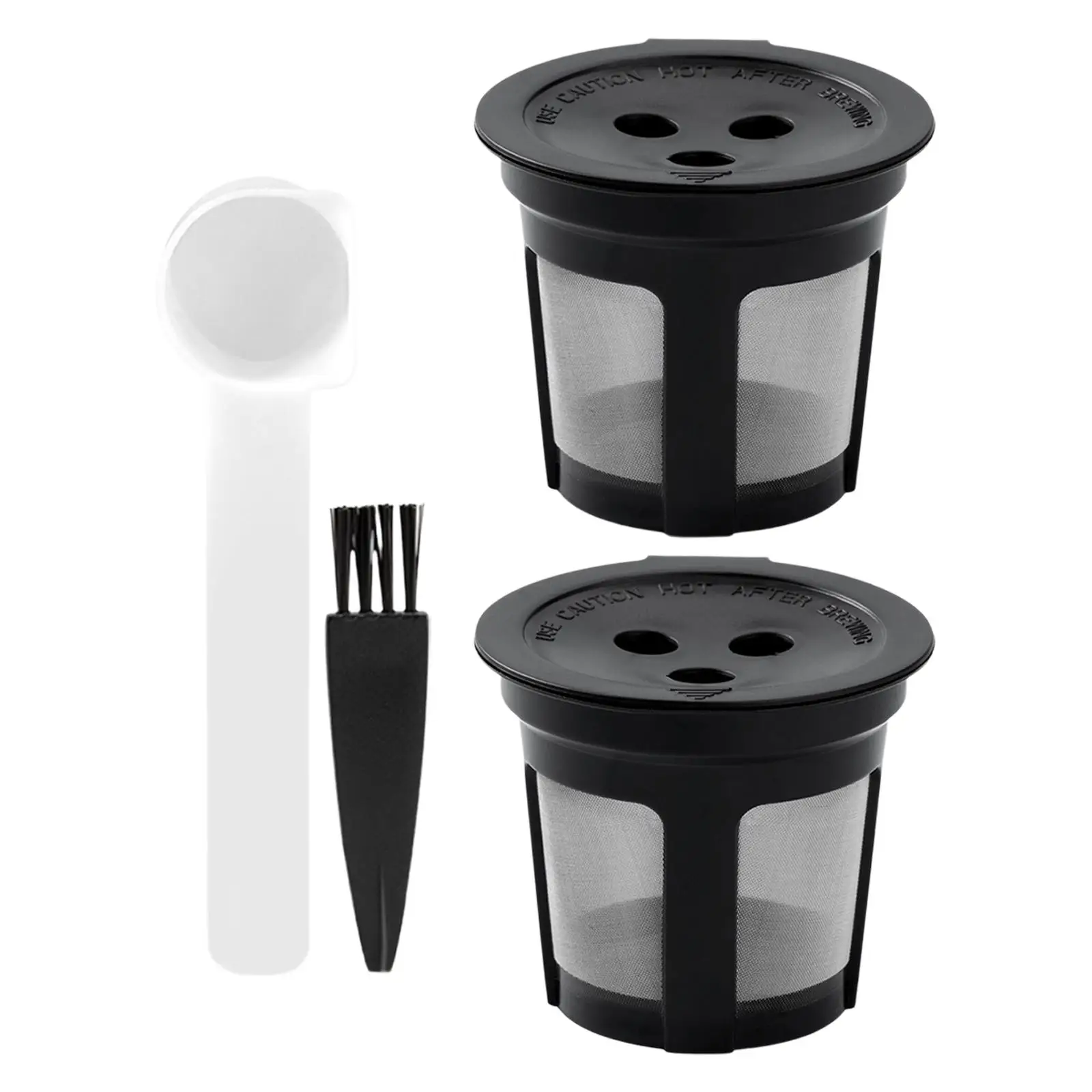 2Pcs Coffee Filters with Lid Single Cup Liners for Cfp201 Parts Accessory