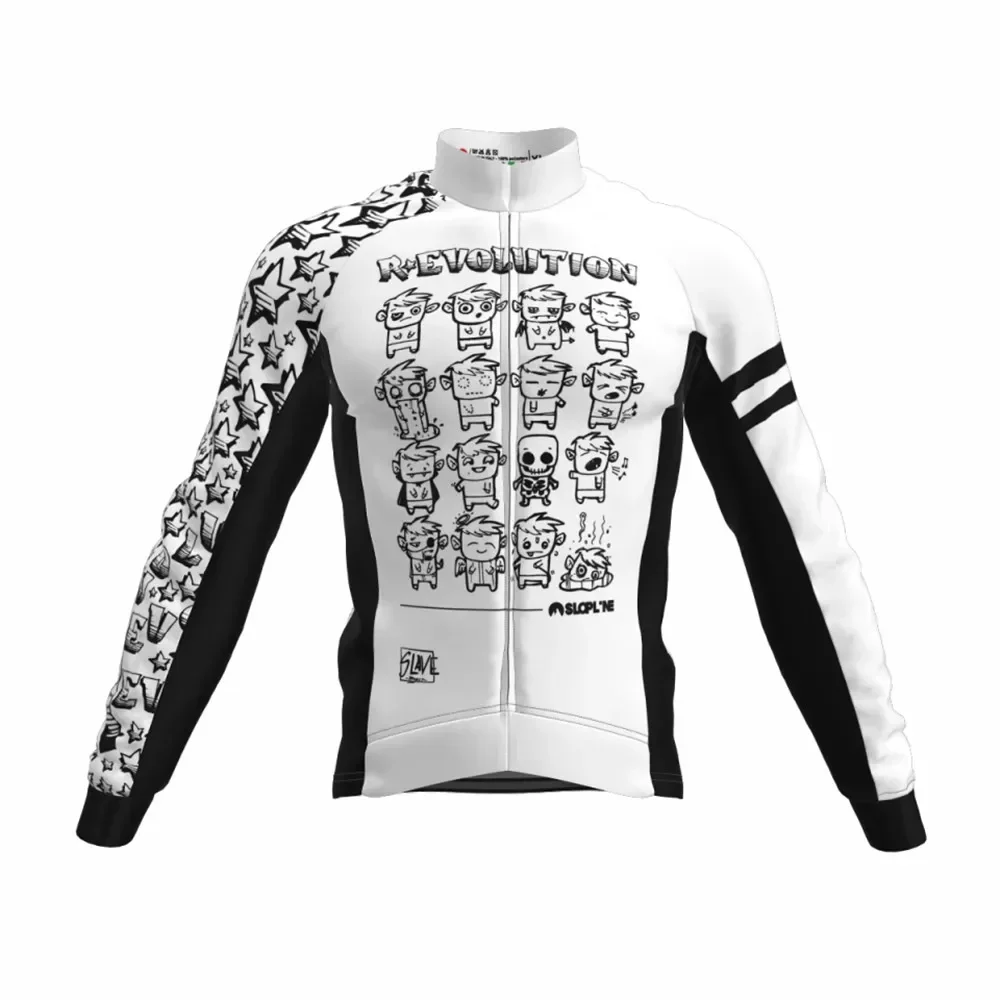 سباق Maglia Fox Slopline Mannen Winter Jas Wielertrui Road Mtb Fleece Flanel Cyclus Jas Ciclismo Hombre Fietsen Kleding 2022