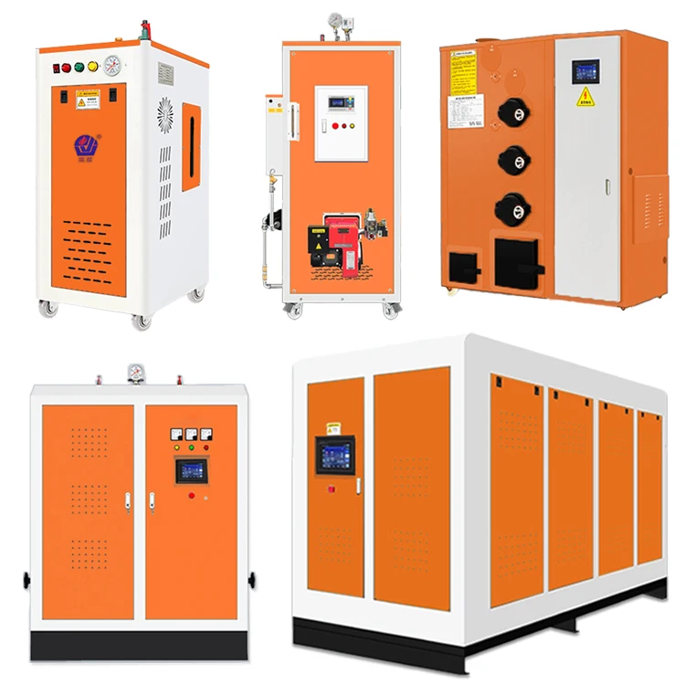 Industrial Steam Generator Boiler 100kg-2000kg Capacity Light Diesel Natural Gas Heavy Oil LPG Fired Factory Price