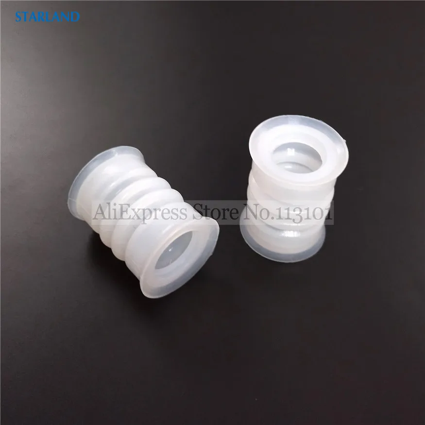 

2 Pieces Corrugated Sealing Tubes Horn Mouth Pipe Ring Accessories Spare Parts BJ Soft Ice Cream Machines Fittings 5CM