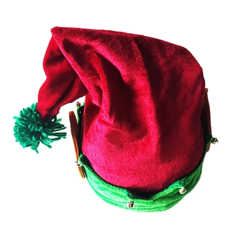 634C Christmas Elf for Kid Role Play Christmas Dress up Christmas Dwarf Hat