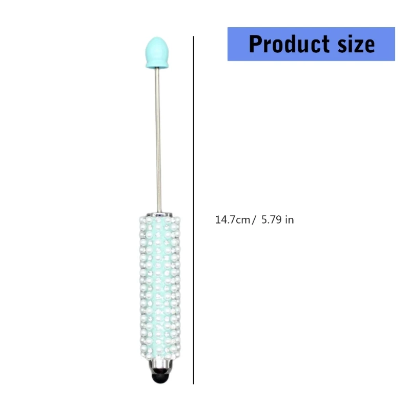 6 個 2-in-1 スタイラスボールペンタッチスクリーンペンビーズボールペン 1.0 ミリメートル先端速乾性スムーズに書く