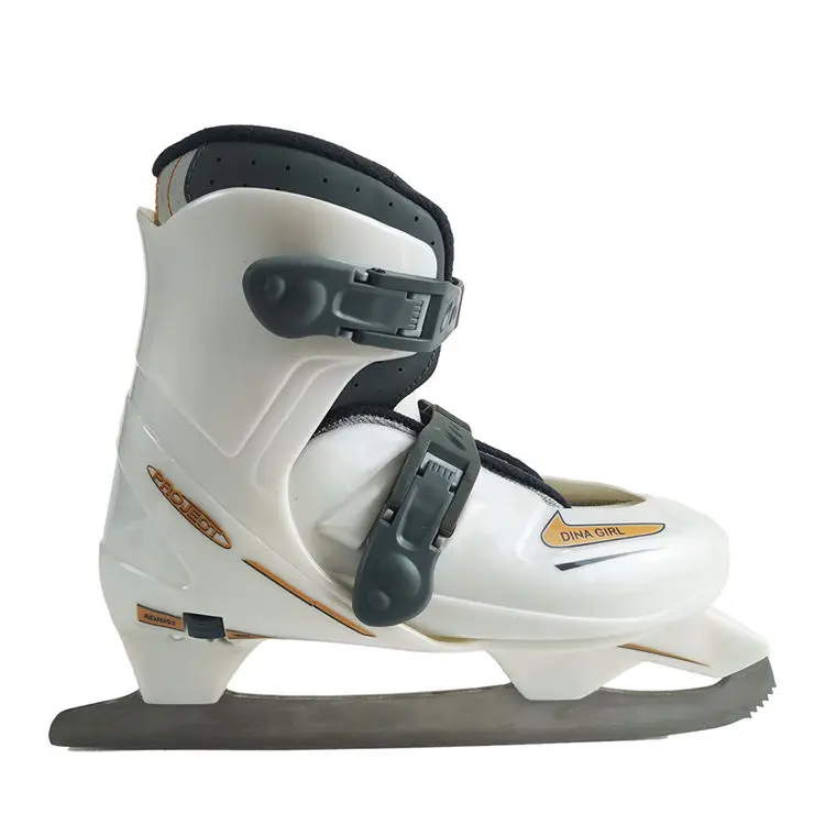 New hard boot anatomical design children's adult sports ice skate for ice rink