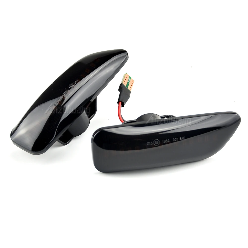 

2Pcs LED Front Side Marker Turn Signal Indicator Lamp Light For Volvo V70 S60 S80 XC70 XC90 2003-2009