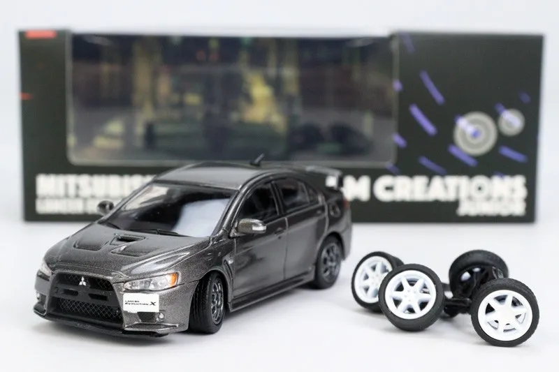 BM Creations 1:64  Lancer Evolution X  Diecast Alloy Toy Cars Simulation Model For Collection gift