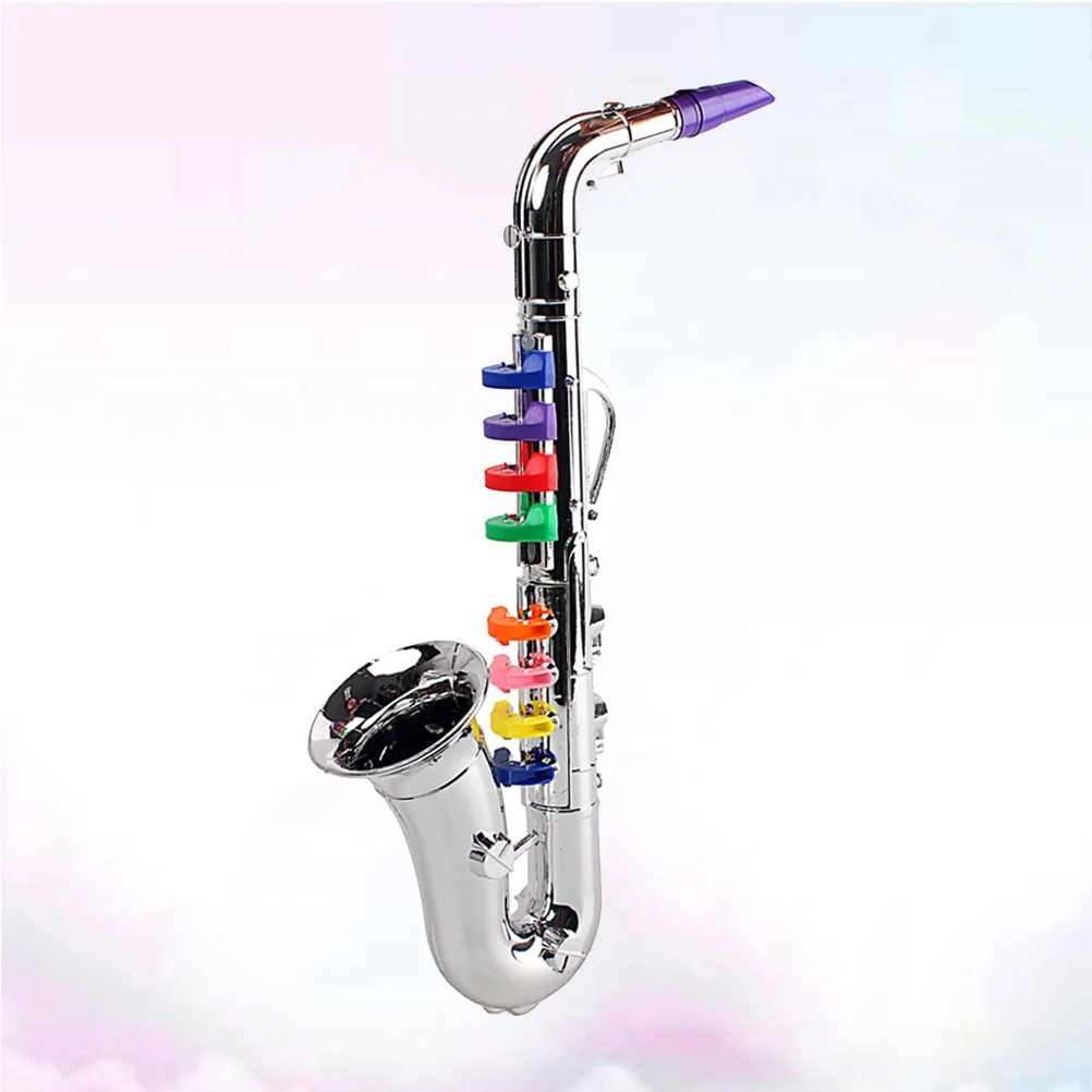 Saxofone infantil brinquedo eletrônico crianças instrumento musical mini crianças