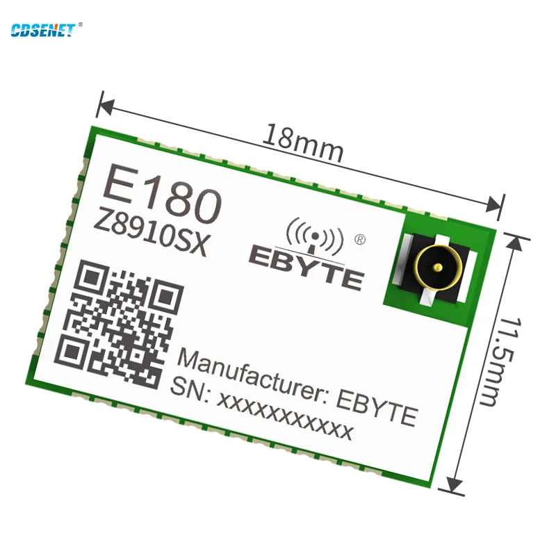 Zigbee3.0 Communication JN5189 Touch Link Network 11dBm IPEX Interface CDSENET E180-Z8910SX for Smart Home Smart Lamp