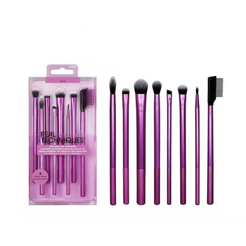 8 Stuks Eye Set Make-Up Borstel Oogschaduw Prachtige Oogmake-Up Schoonheid Make-Up Borstel 2023 Nieuwe Beauty Tools Make-Up Borstel Accessoires