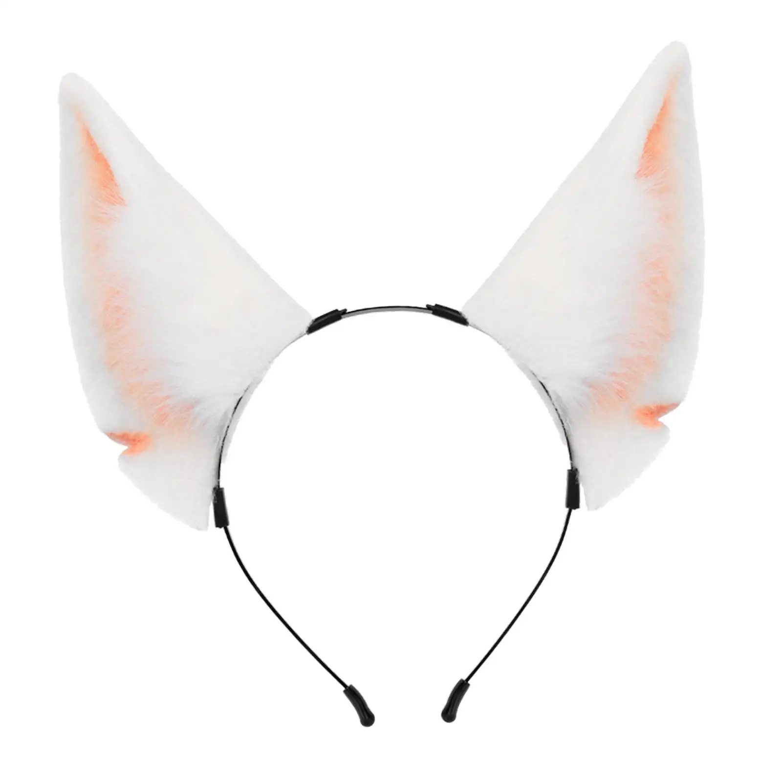 Diadema con orejas de gato, accesorios para fotos de Cosplay, aro para el pelo con orejas de animales para baile y cumpleaños