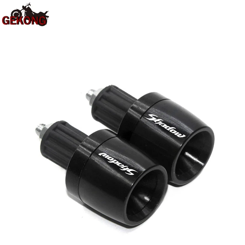 Fit For Shadow VT 400 600 750 1100 VT400 VT600 13 Motorcycle Handlebar Grips End Handle Bar Cap End Plug