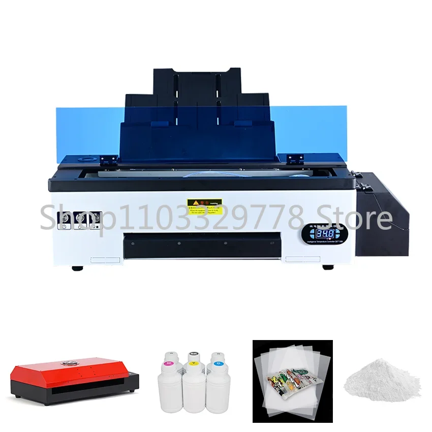 

Popular DTF Printer 30cm T-shirt PET Film Printer Digital Textile Printer with Dryer Oven