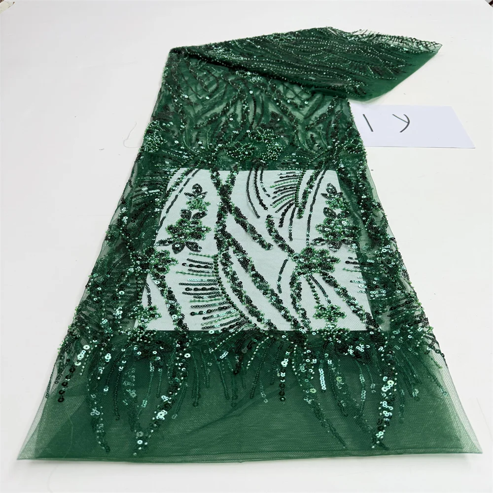 الأفريقي مطرز العريس أقمشة الدانتيل 2025 جودة عالية الفرنسية شبكة نسيج الدانتيل الترتر النيجيري أقمشة الدانتيل لخياطة فستان الزفاف