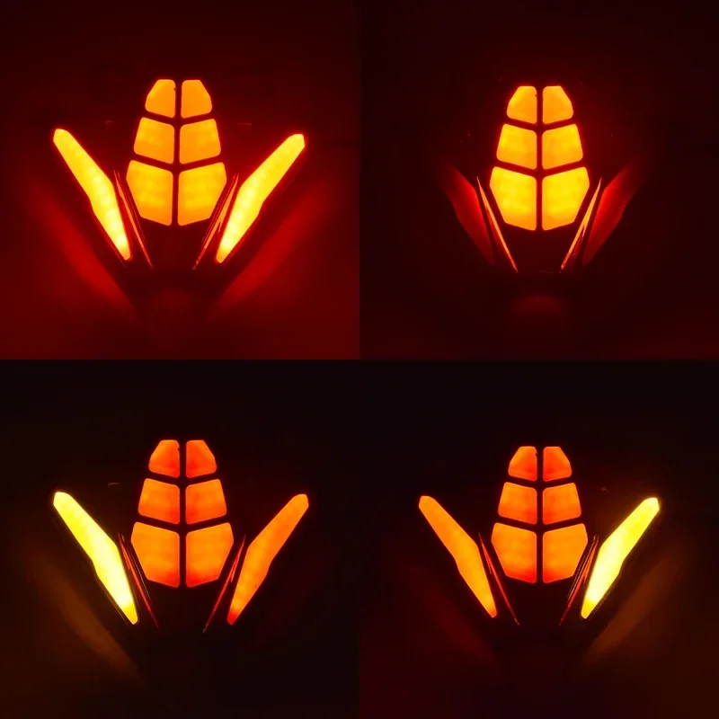 

Мотоциклетный светодиодный интегрированный поворотник, задний фонарь, задний тормоз, указатели поворота для KAWASAKI Ninja 500 SE/Z500 EX500 2024 2025