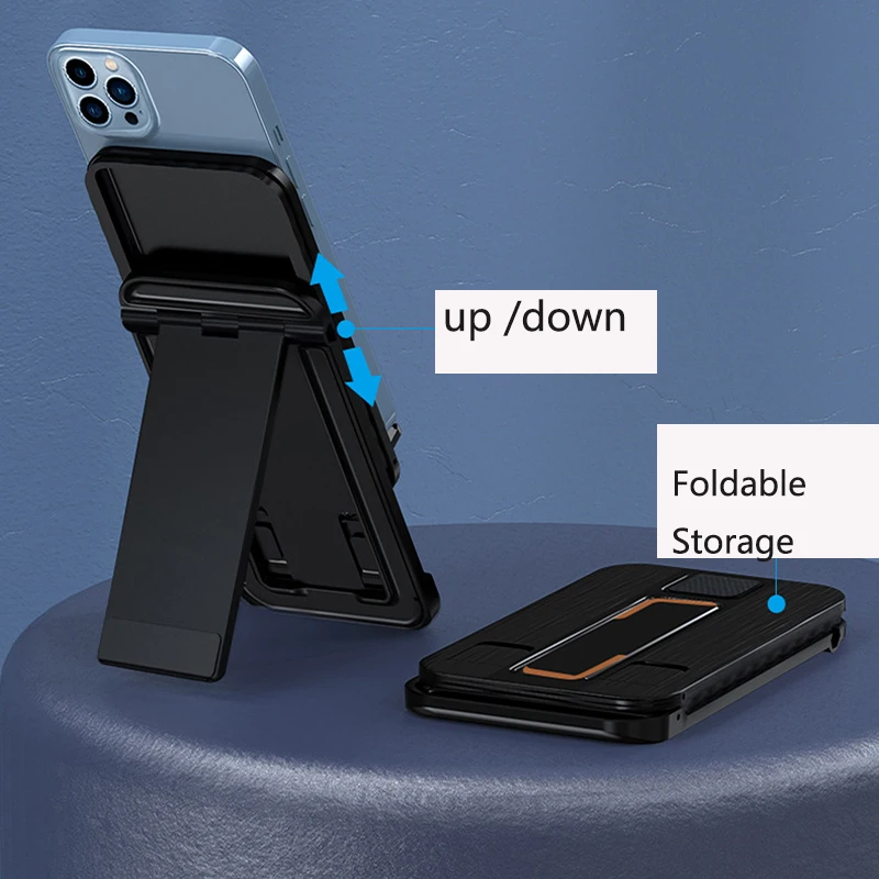 Adjustable Folding Desktop Phone Holder, Ultra-thin Lifting, Creative Tablet Holder