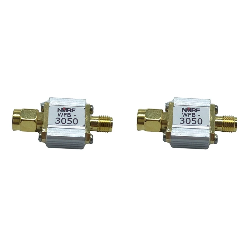 

2X WFB-3050 Dedicated Bandpass Filter 3168-4752MHz SMA Interface for UWB BAND Wireless Communication System
