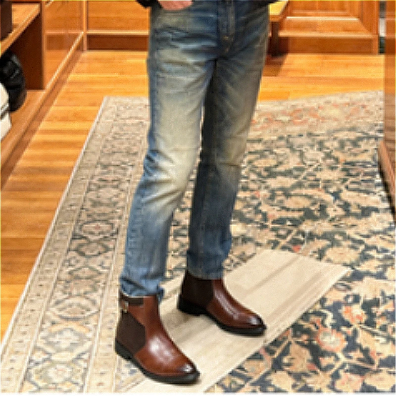 

Men's Fashionable and Versatile Windproof and Warm Business Ankle Boots Solid Color High Top Waterproof Shoes New Casual Men's