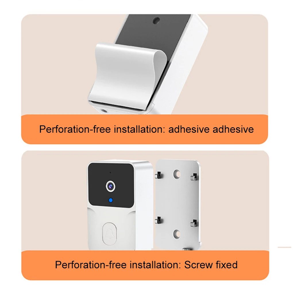 Беспроводной видеодомофон с дистанционным управлением для системы безопасности умного дома, длительный срок службы батареи, водонепроницаемый