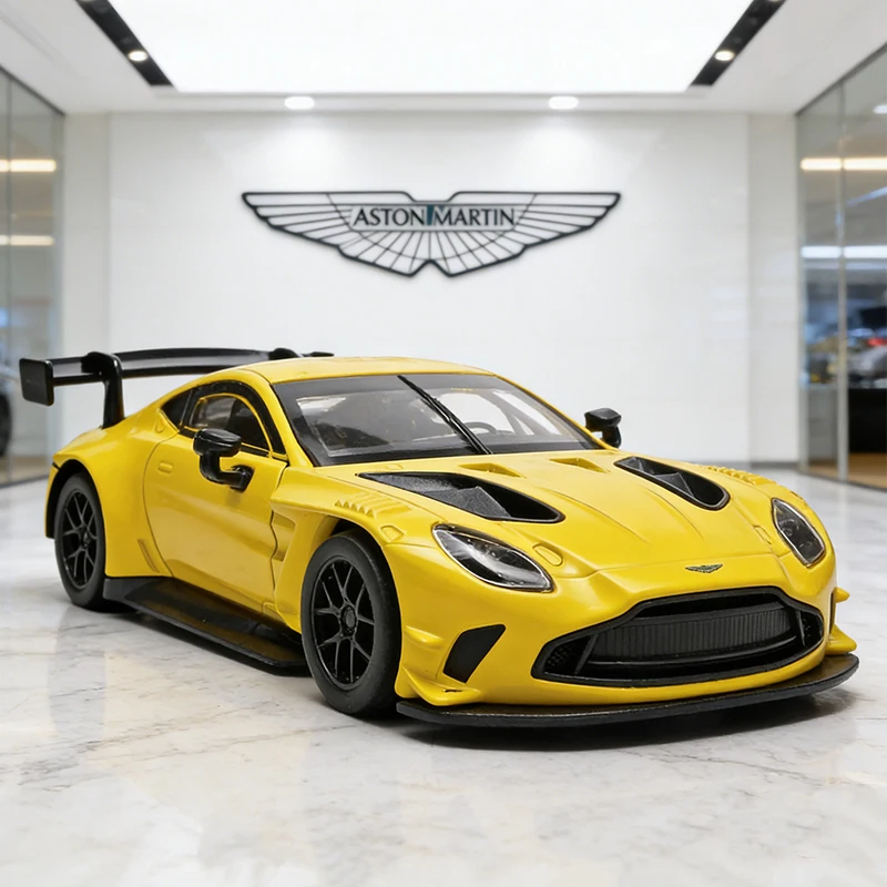

1:31 Aston Martin Vantage GT3 2024 Alloy Model Car Toy Diecasts Metal Casting Sound and Light Car Toys For Children Vehicle