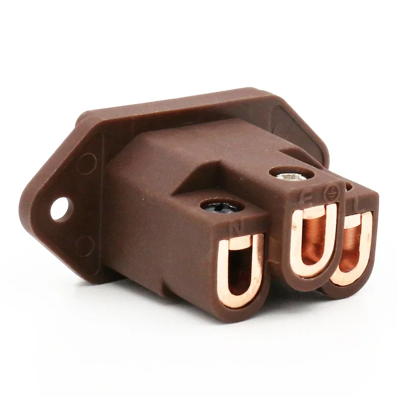 High Quality Viborg Inlet Power Plug Socket IEC Pure Copper Gold/Rhodium Plated Available VI06C AC 250V 15A Connectors