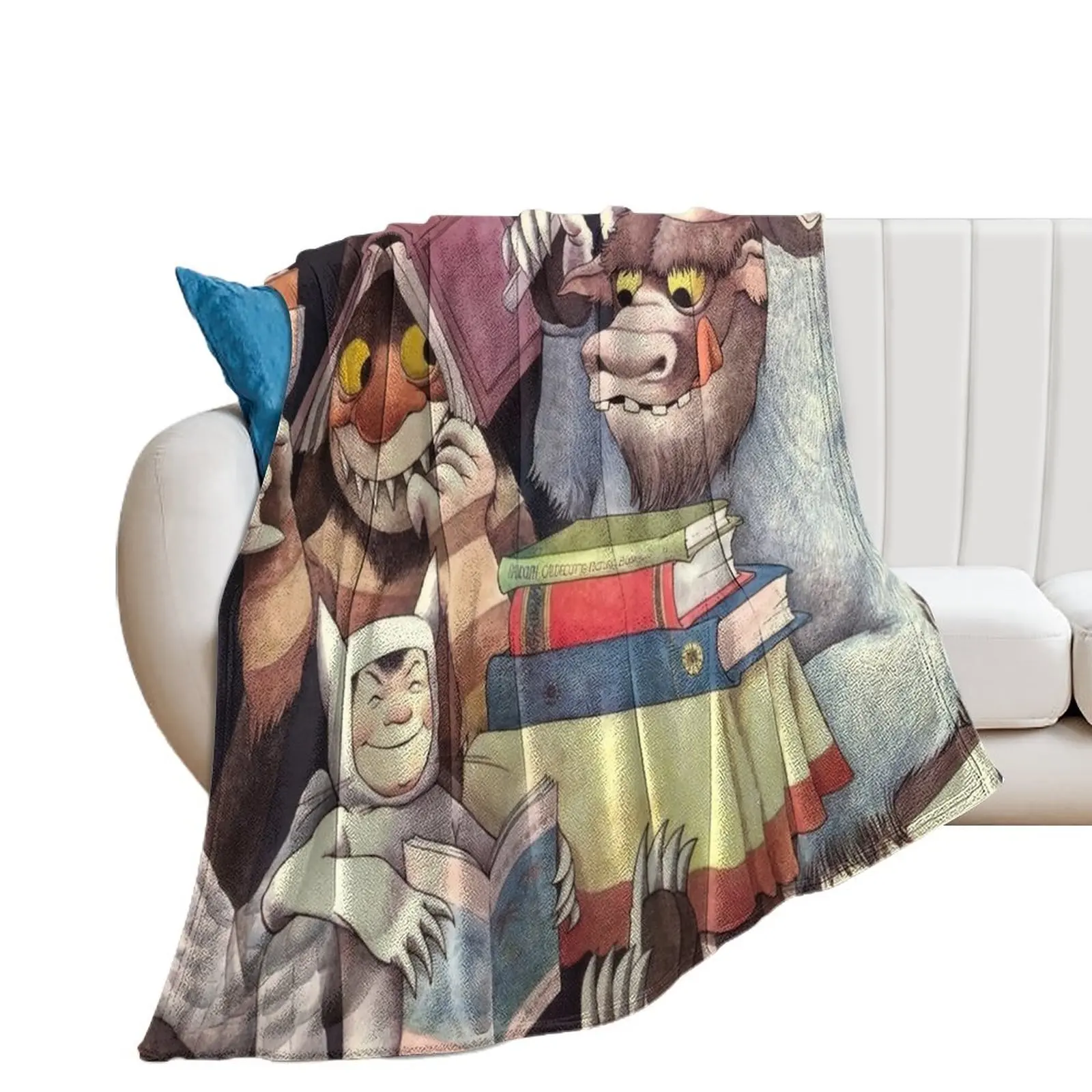 

Maurice Sendak Throw Blanket Blankets Sofas Of Decoration Vintage Warm Luxury Throw Blankets