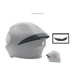 AGV K5s kask dekorasyon aksesuarları için motosiklet arka kask Spoiler durumda AGV K5s yarış kask modifikasyonu