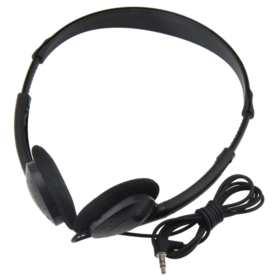 50pcs Wired Headphones 3.5mm Over Ear Stereo Headset Earphones for Child Kids Student Gift For Mobile Phone MP3 Laptop