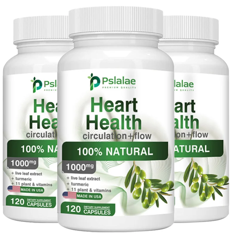 Heart Health Capsule - Supports Healthy Blood Circulation and Heart Function, and Helps Lower Cholesterol and Blood Pressure