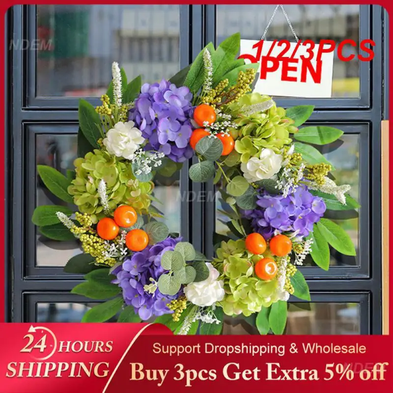 1/2/3PCS Plant Door Trim High-quality Materials Not Easy To Fall Off Beautiful Door Wreath For Living Room