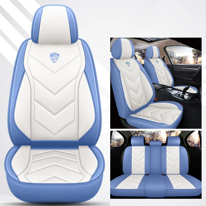

Кожаные чехлы на автомобильные сиденья для Kia Stinger K5 Ceed Picanto Soul Carens Aiways U5 Haval Jolion, авто аксессуары для интерьера, водонепроницаемые