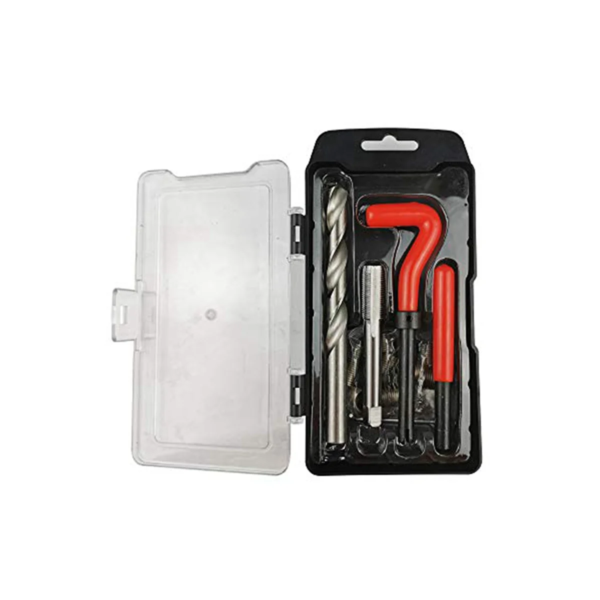 Imagem -02 - Kit de Reparo de Rosca Métrica Conjunto de Inserção de Reparo de Rosca Inserções de Fio M12 x 1.25 mm 15 Pcs