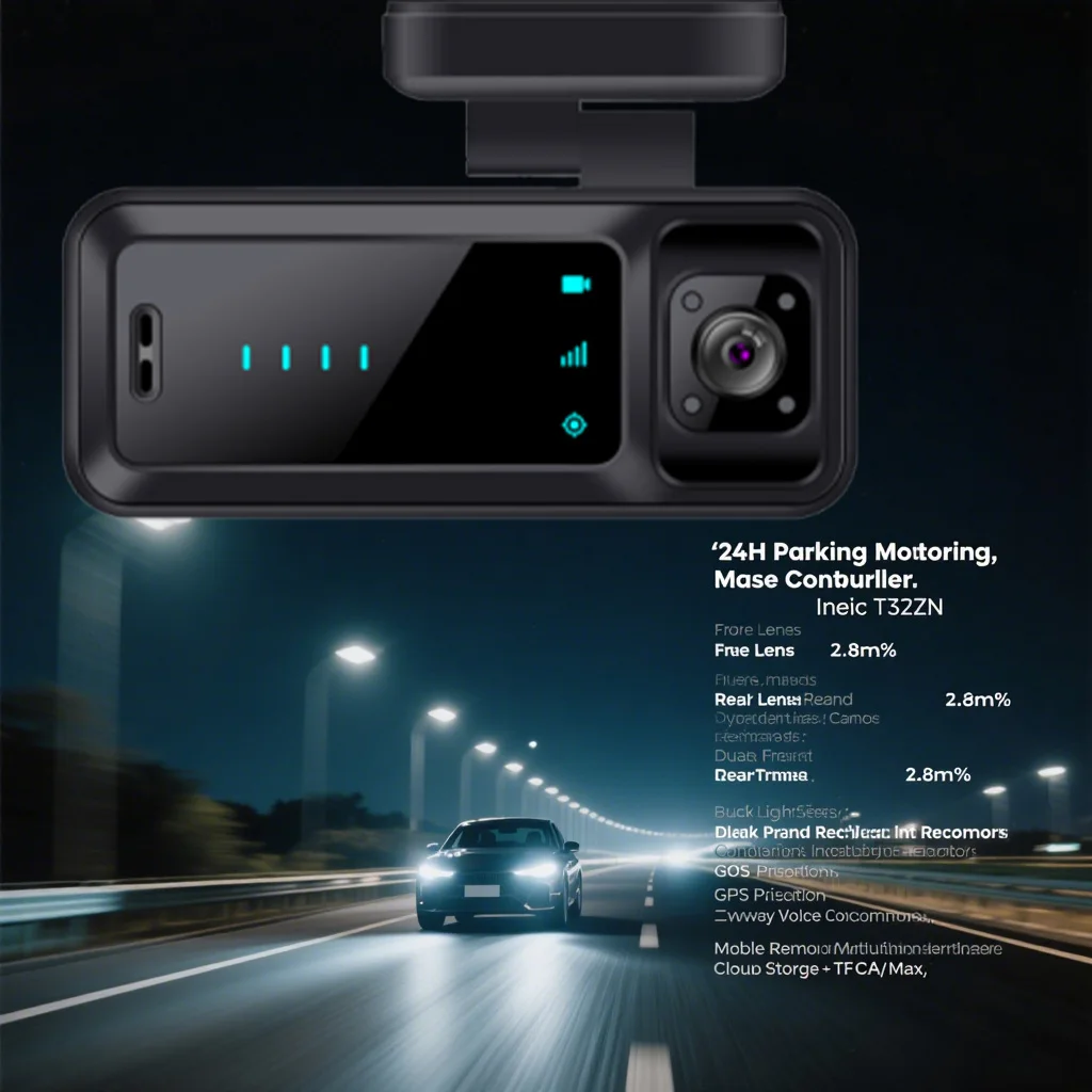 Hot Selling Ubox 4K 4G Sim Remote Control Dash Cam GPS Vehicle Car Tracker Video Recorder System Two-Way Audio SD Card 360 CCTV