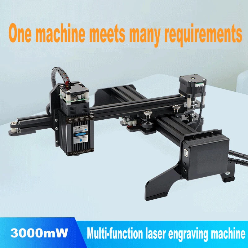 T3 2020 hot selling new Ai engraving Wood Router DIY Desktop Laser Cutter Printer Engraver Cutting Machine