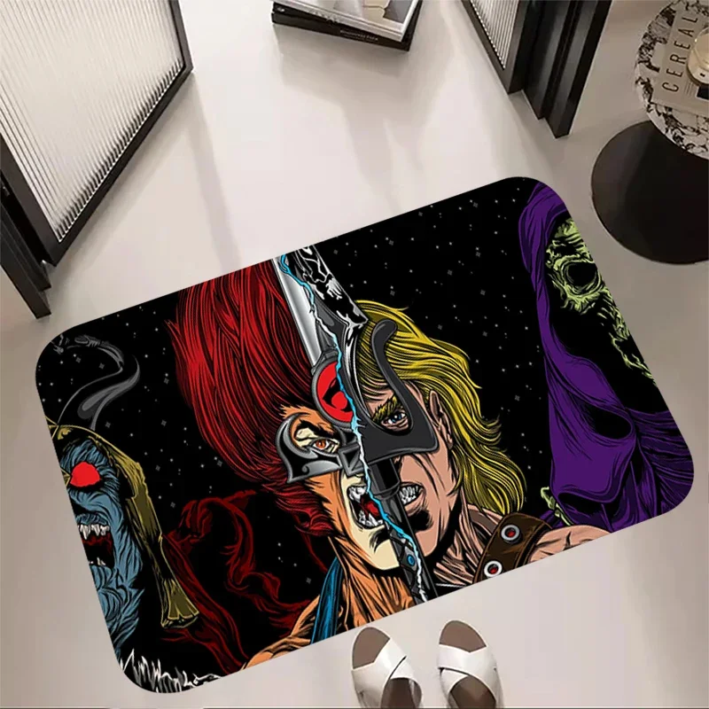 Hallwy Cartpet Thundercats Living Room Rugs Foot Carpets Entrance Doormat Kawaii Rug Floor Mats Non-slip Mat Home Kitchen Decor