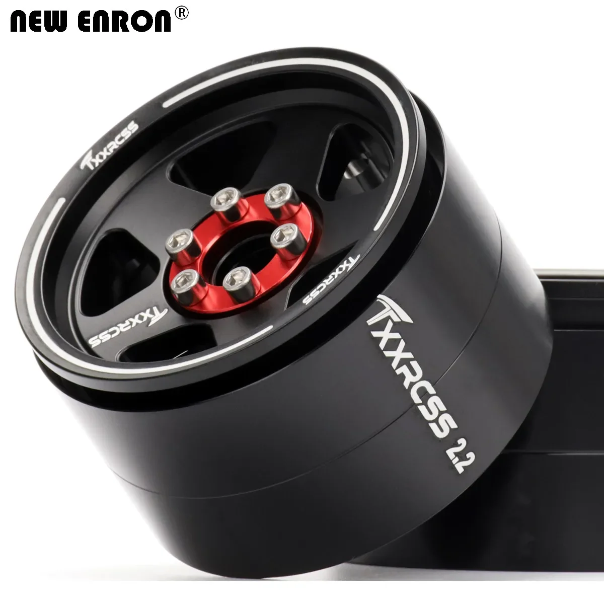 4 قطعة 2.2 Beadlock إزاحة سلبية-5.5/-8.5 مللي متر حافة عجلة قابلة للتغيير لسيارة RC 1/10 محوري SCX10 الشبح RR10 KM5 اليتي KM2 TRX4 #1