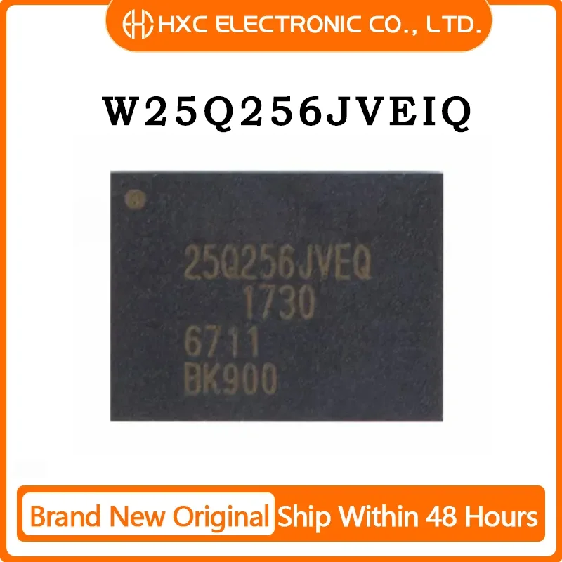 5PCS/10PCS/50PCS/100PCS W25Q256JVEIQ IC FLASH 256MBIT SPI/QUAD 8WSON Brand New Original IC Chip