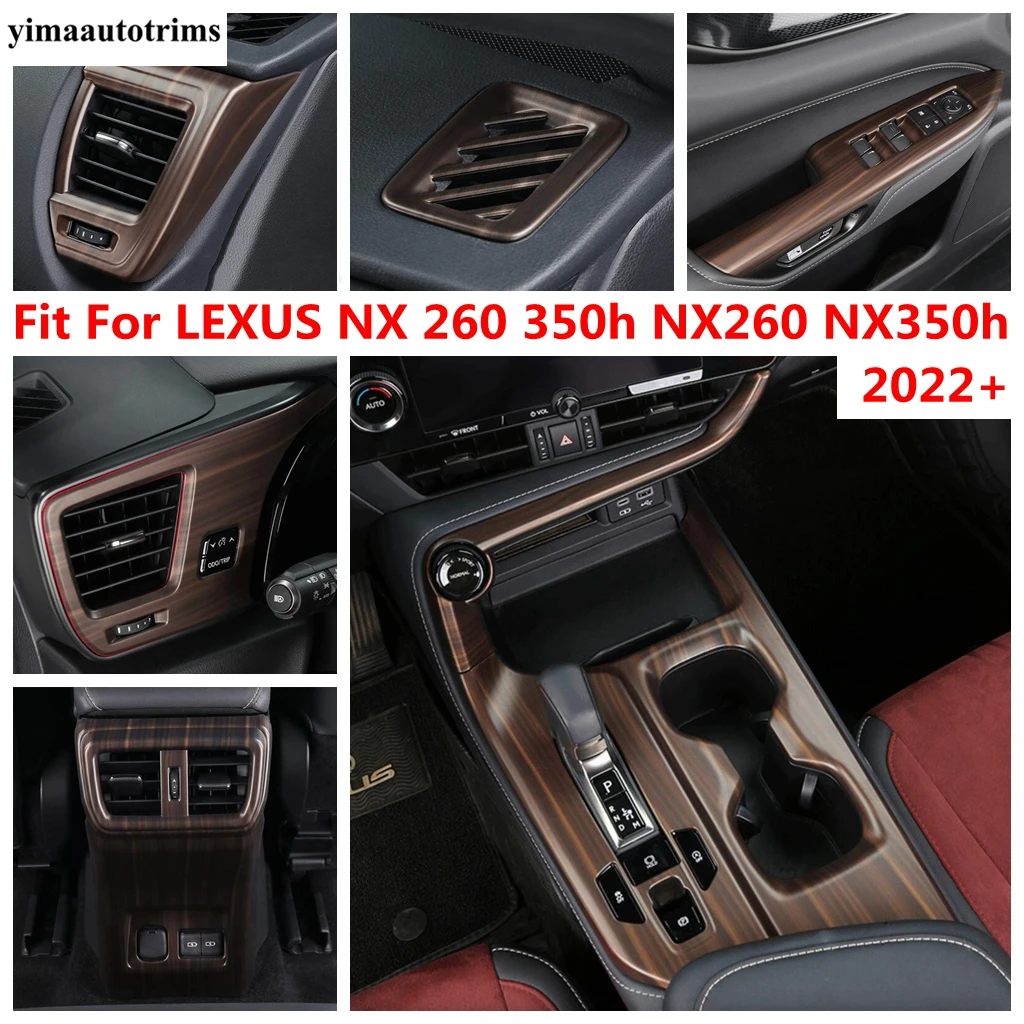 

Dashboard Air AC Outlet Vent / Window Lift / Gear Shift Cover Trim Accessories For LEXUS NX 260 350h NX260 NX350h 2022 2023 2024