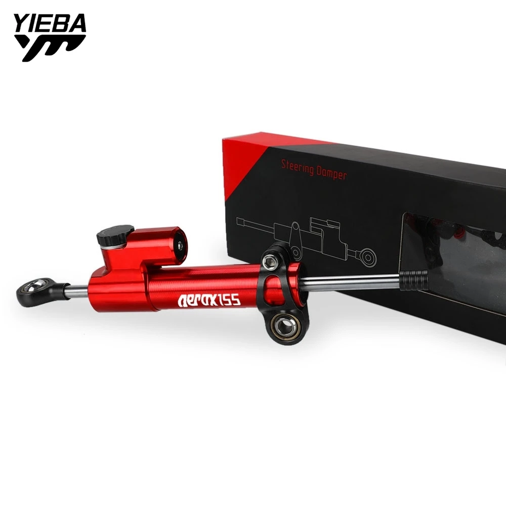 Motorcycle Damper Steering Stabilize Safety Control Accessories Motorbike For Yamaha AEROX155 AEROX 155 2015-2021-2024