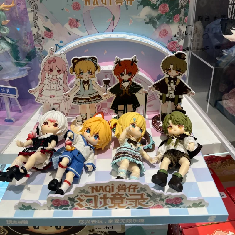 

Оригинальная фигурка Nagi V5 Chronicles Of Mirage Series Ob11, слепая коробка Kawaii, подвижный шарнир, 1/12 Bjd, милая фигурка, подарок для девочки