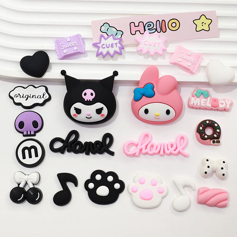 Cute Cartoon Anime Character PVC Shoe Charms DIY Hole Shoes Detachable Buckle Garden Shoes Accessories Girls Women Festival Gift