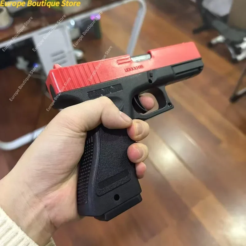 2026 رصاصة لينة مسدس الادسنس دليل G17 مسدس لعبة مجلة سفلية مع الليزر الرياضة في الهواء الطلق CS لعبة للأطفال الكبار هدية #1