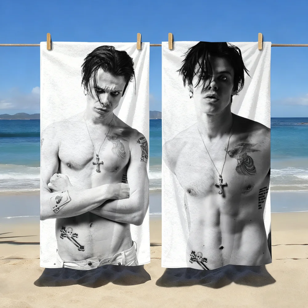 Singer Y-Yungblud Idols Towel For Swim Yoga Gym Quick Drying Soft and skin-friendly Beach Towels All-Season