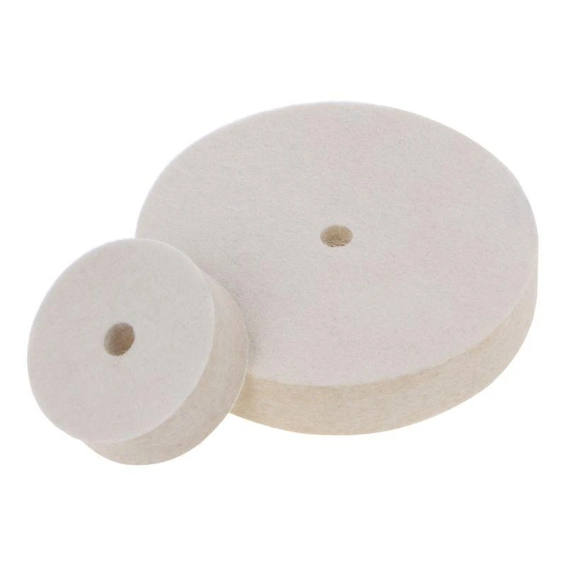 G92C 2/4 inch Buffing Buffing mài Wool Feel Wheel Polisher Disc