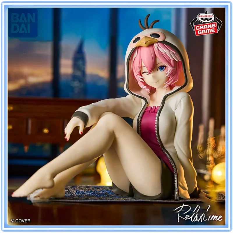 ฟิกเกอร์อนิเมะแท้จาก Bandai โฮโลลีฟ ทาคาเนะ ลุย ‌   ฟิกเกอร์ Vtuber Relax Time ของสะสมตกแต่งโต๊ะทำงาน